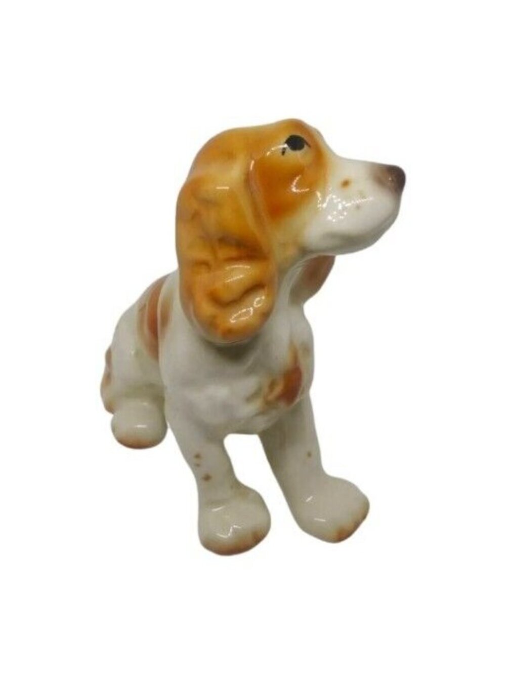 Vintage springer cocker spaniel figurine stamped Goldcrest Ceramic Corp 5" dog - Picture 2 of 11